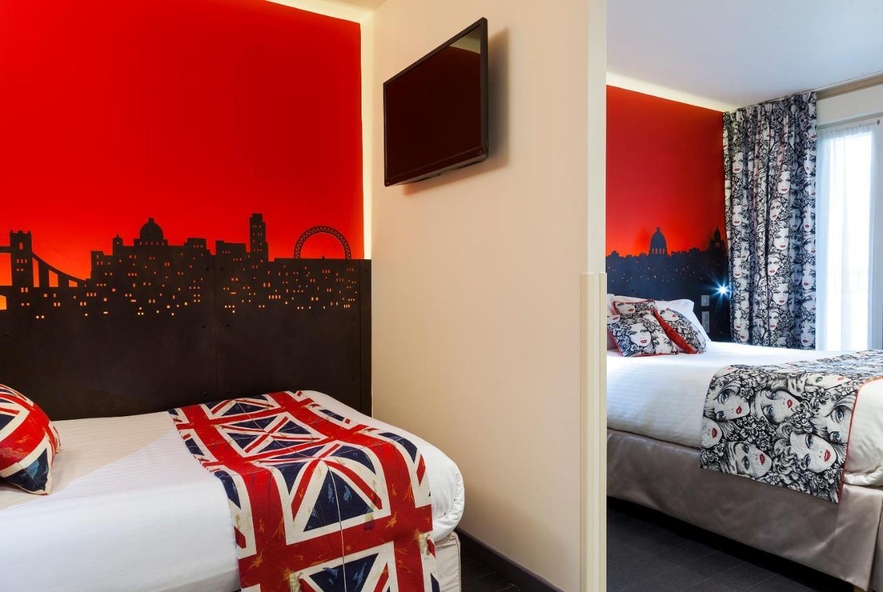 Familiekamer met 1 Queensize Bed en 1 Tweepersoonsbed en Extra Bed